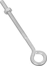 National Hardware N221-135 Eye Bolt, 1/4-20 Thread, 3 in L Thread, 0.56 in ID Dia Eye, 4.02 in L Shank, Steel, Zinc
